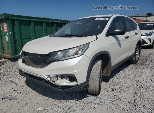 5J6RM4H36GL009905 2016 HONDA CRV Белый Передняя левая четверть