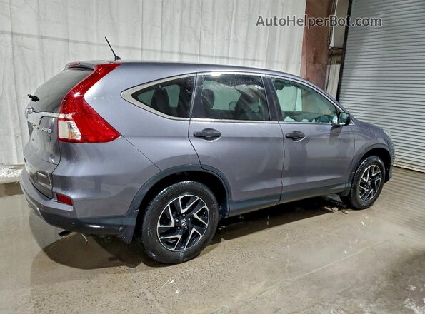 5J6RM4H43GL025391 2016 HONDA CR-V Серебряный Задняя правая четверть