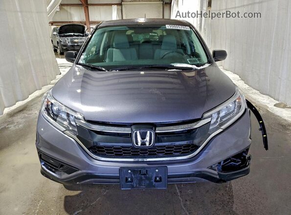 5J6RM4H43GL025391 2016 HONDA CR-V Серебряный Вид спереди