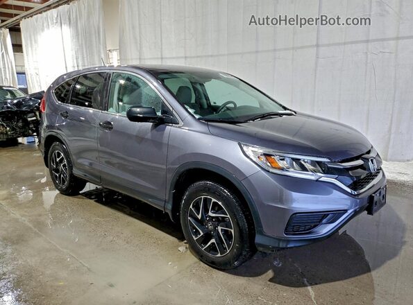 5J6RM4H43GL025391 2016 HONDA CR-V Серебряный Передняя правая четверть