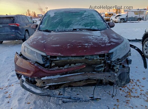 5J6RM4H50GL105403 2016 HONDA CR-V Red წინა ხედი