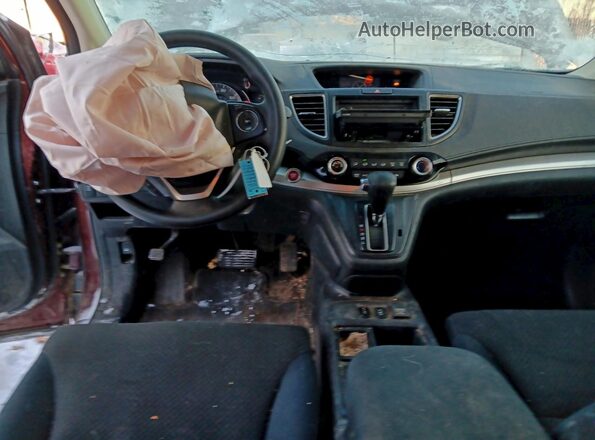 5J6RM4H50GL105403 2016 HONDA CR-V Red წინა პანელის ხედი