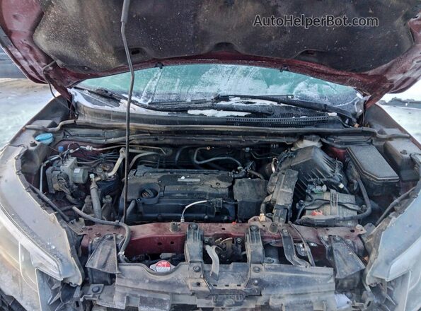 5J6RM4H50GL105403 2016 HONDA CR-V Red უკანა სალონის ხედი