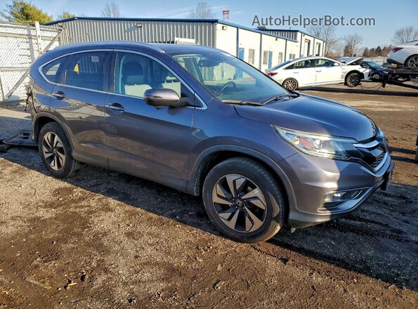 5J6RM4H98GL079863 2016 HONDA CRV Угольный Передняя правая четверть