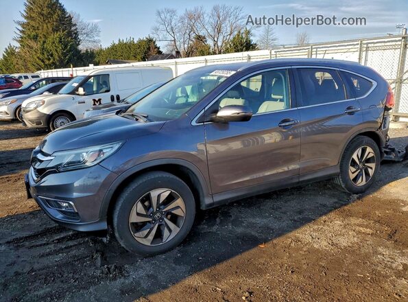 5J6RM4H98GL079863 2016 HONDA CRV Угольный Передняя левая четверть