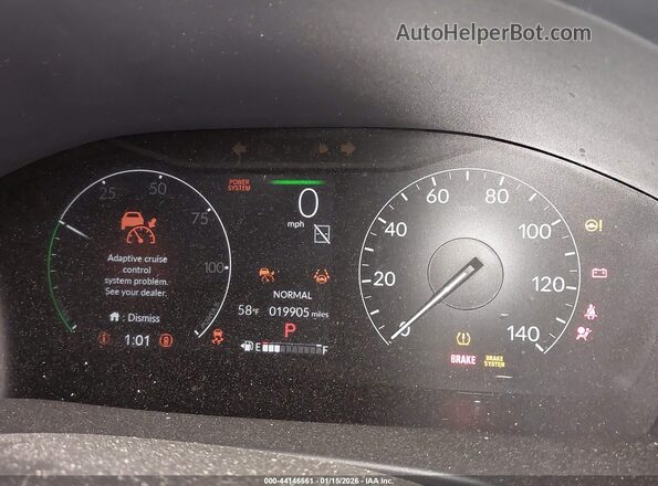 5J6RS3H47SL002821 2025 HONDA CR-V Черный Вид задних сидений