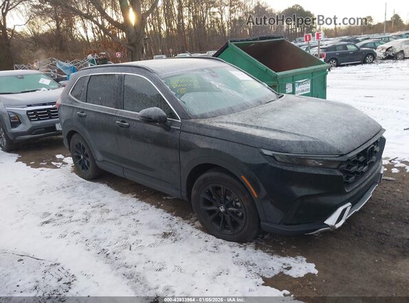 5J6RS5H87SL000596 2025 HONDA CR-V HYBRID Черный Вид задней части салона