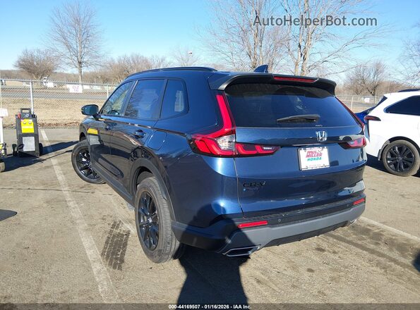 5J6RS6H85TL011538 2026 HONDA CR-V HYBRID Dark Blue Задняя левая четверть