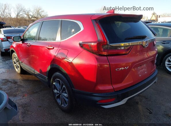 5J6RT6H87NL018054 2022 HONDA CR-V HYBRID Красный Задняя левая четверть