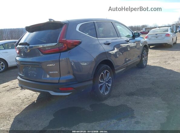 5J6RT6H87NL037185 2022 HONDA CR-V HYBRID Gray Задня права чверть