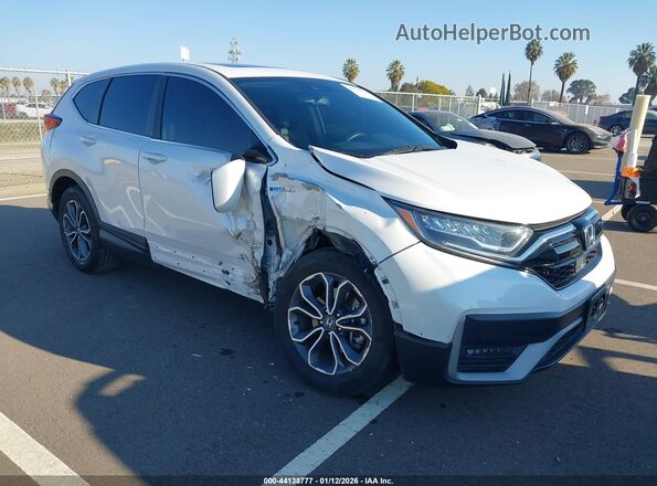 5J6RT6H8XNL049802 2022 HONDA CR-V HYBRID White Передня права чверть