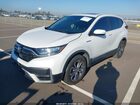 2022 Honda Cr-v Hybrid Ex-l White vin: 5J6RT6H8XNL049802