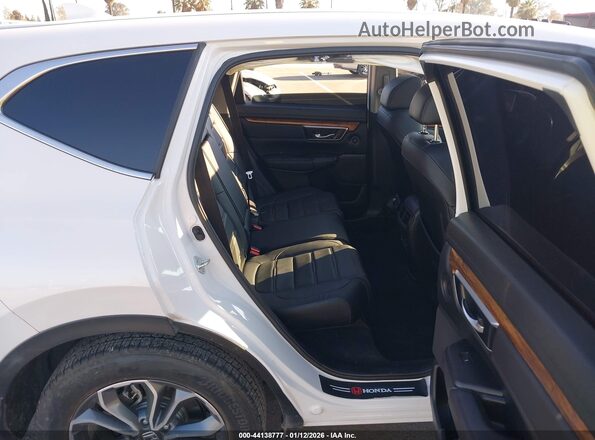 5J6RT6H8XNL049802 2022 HONDA CR-V HYBRID White Вид наклейки з VIN-кодом