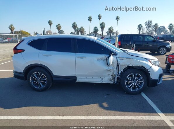 5J6RT6H8XNL049802 2022 HONDA CR-V HYBRID White Вид задньої частини салону