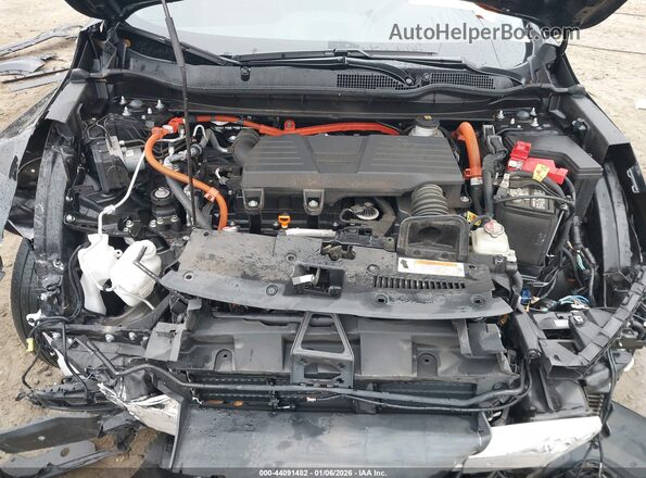 5J6RT6H95NL016909 2022 HONDA CR-V HYBRID Black Вид ззаду