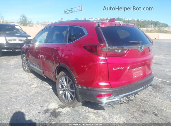 5J6RT6H99NL024883 2022 HONDA CR-V HYBRID Красный Задняя левая четверть