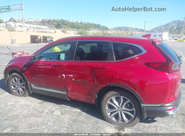 5J6RT6H99NL024883 2022 HONDA CR-V HYBRID Красный Вид задней части салона