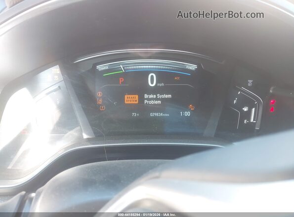 5J6RT6H99NL024883 2022 HONDA CR-V HYBRID Красный Вид задних сидений