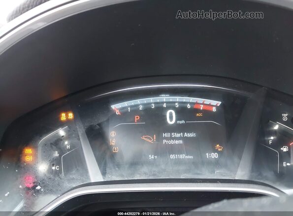 5J6RW2H80LL008690 2020 HONDA CR-V Red Widok tylnych siedzeń