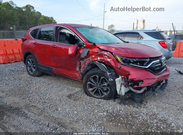 5J6RW2H80LL008690 2020 HONDA CR-V Red Przód prawy