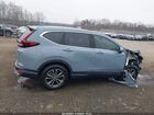 2021 Honda Cr-v Awd Ex-l Light Blue vin: 5J6RW2H80ML004138