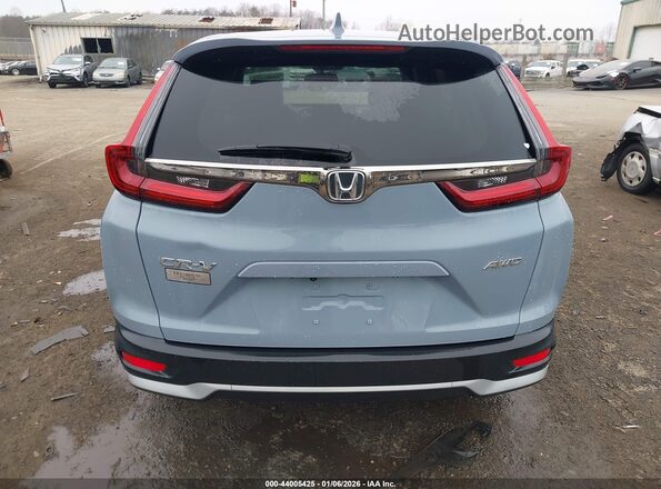 5J6RW2H80ML004138 2021 HONDA CRV Light Blue 