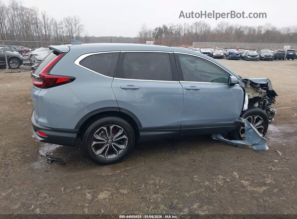 5J6RW2H80ML004138 2021 HONDA CRV Light Blue Панорамный вид салона 360°