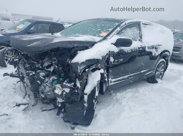 5J6RW2H88ML025125 2021 HONDA CR-V Черный Передняя левая четверть