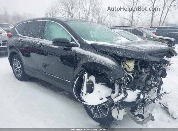 5J6RW2H88ML025125 2021 HONDA CR-V Черный Передняя правая четверть
