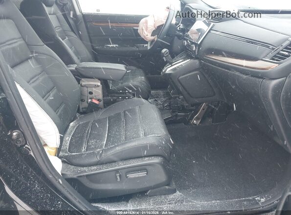 5J6RW2H88ML025125 2021 HONDA CR-V Черный Вид салона спереди