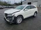 2018 Acura Rdx White vin: 5J8TB3H36JL002425
