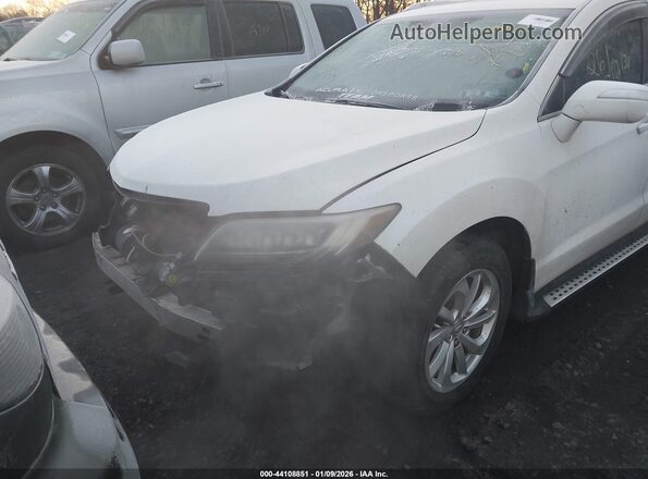 5J8TB3H59GL006267 2016 ACURA RDX Белый Вид панели приборов