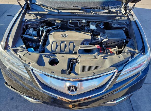 5J8TB4H55GL024075 2016 ACURA RDX Черный Вид подкапотного пространства