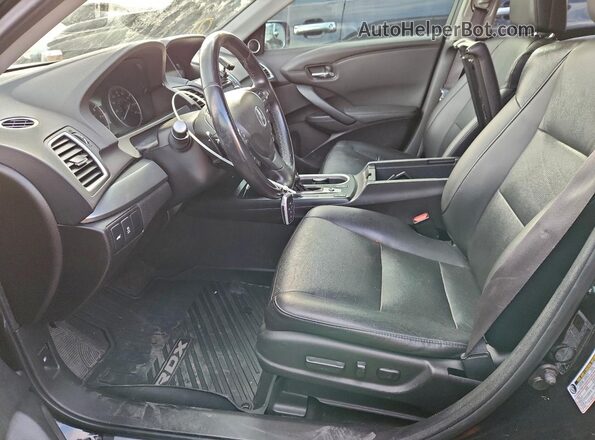 5J8TB4H55GL024075 2016 ACURA RDX Черный Вид салона спереди