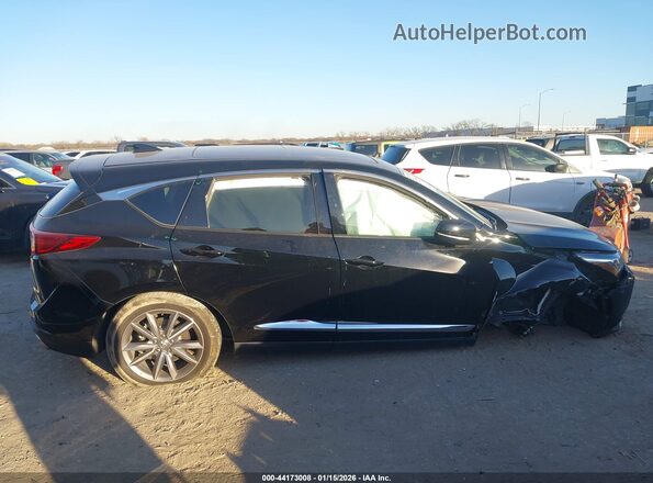 5J8TC1H50PL009804 2023 ACURA RDX Black Вид задньої частини салону