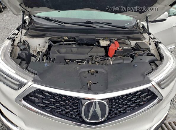 5J8TC1H52LL006199 2020 ACURA RDX White Vista del compartimento del motor