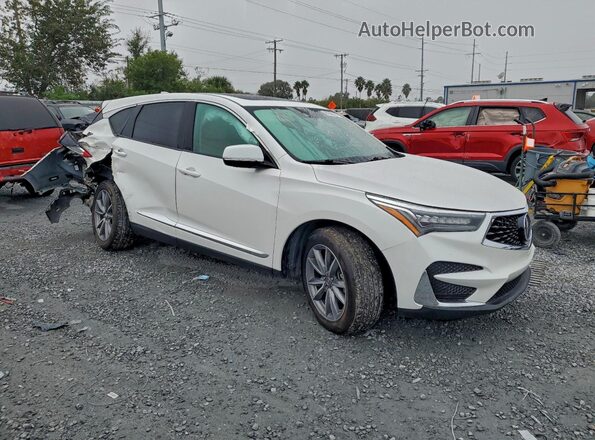 5J8TC1H52LL006199 2020 ACURA RDX White Delantero derecho