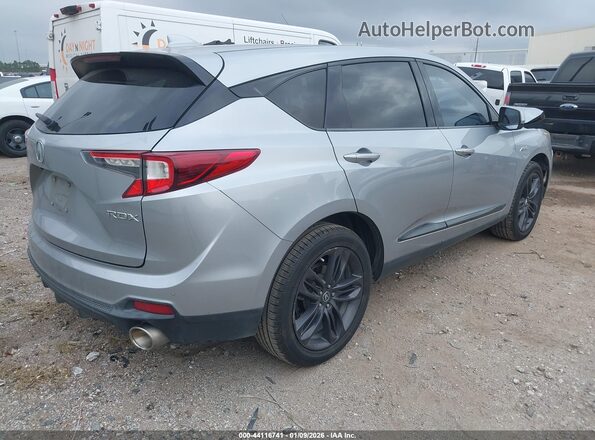 5J8TC1H69ML019171 2021 ACURA RDX Серебряный Задняя правая четверть