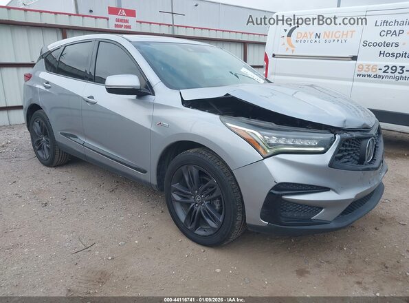 5J8TC1H69ML019171 2021 ACURA RDX Серебряный Передняя правая четверть