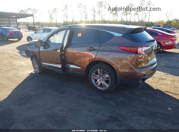 5J8TC1H72KL005392 2019 ACURA RDX Коричневый Задняя левая четверть