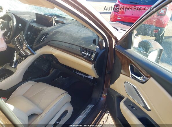 5J8TC1H72KL005392 2019 ACURA RDX Коричневый Вид салона спереди