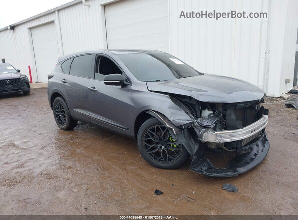 5J8TC2H31ML020746 2021 ACURA RDX Серый Передняя правая четверть