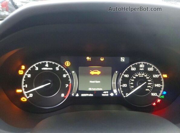 5J8TC2H40SL011106 2025 ACURA RDX Синий Вид щитка приборов
