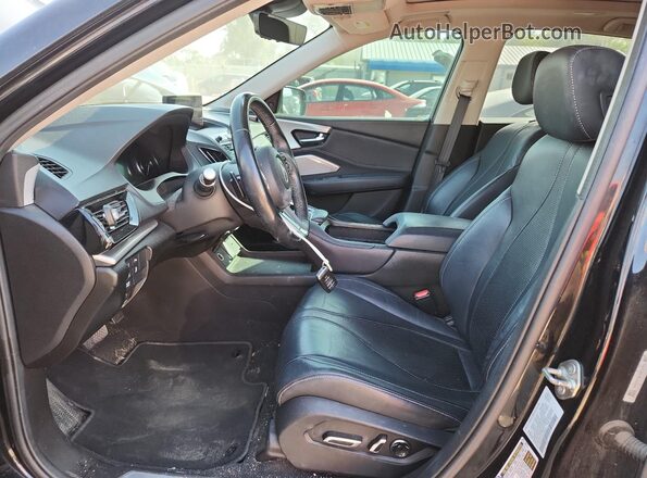 5J8TC2H51KL039005 2019 ACURA RDX Черный Вид салона спереди