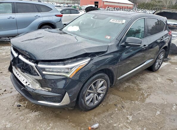 5J8TC2H53KL020813 2019 ACURA RDX Черный Передняя левая четверть