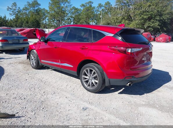 5J8TC2H55LL032155 2020 ACURA RDX Red Trasero izquierdo