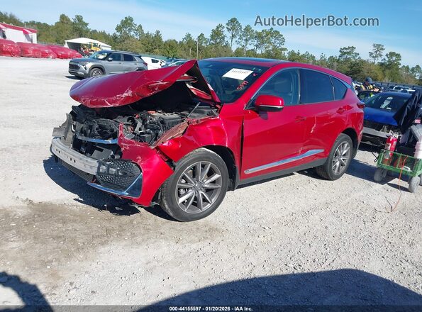 5J8TC2H55LL032155 2020 ACURA RDX Red Vista tres cuartos delantera izquierda