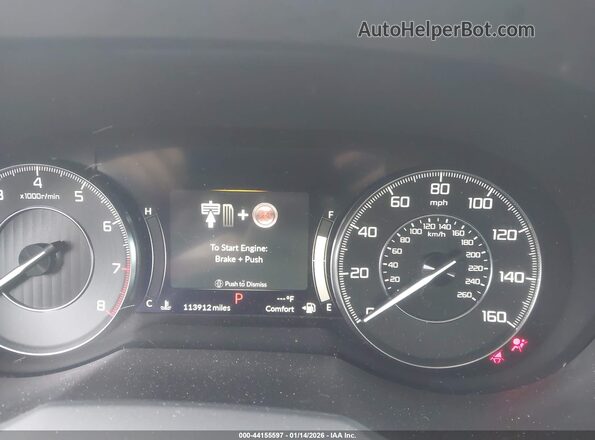 5J8TC2H55LL032155 2020 ACURA RDX Red Vista de los asientos traseros
