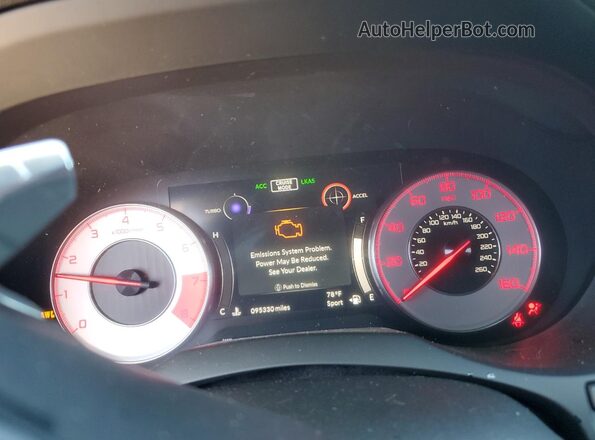 5J8TC2H61LL035319 2020 ACURA RDX Серый Вид щитка приборов