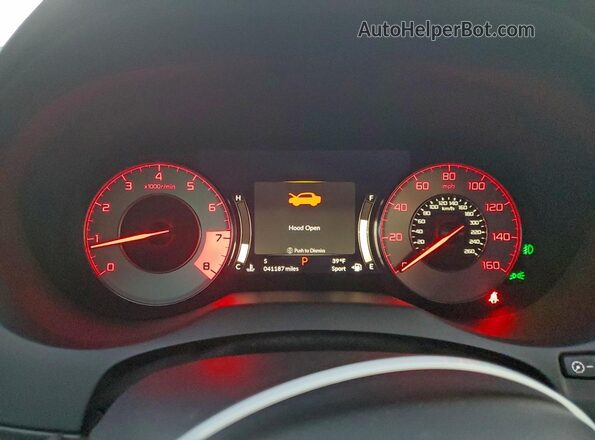 5J8TC2H62ML047657 2021 ACURA RDX White Instrument cluster view